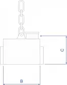 EMGP series - Electromagnets for round bar steel